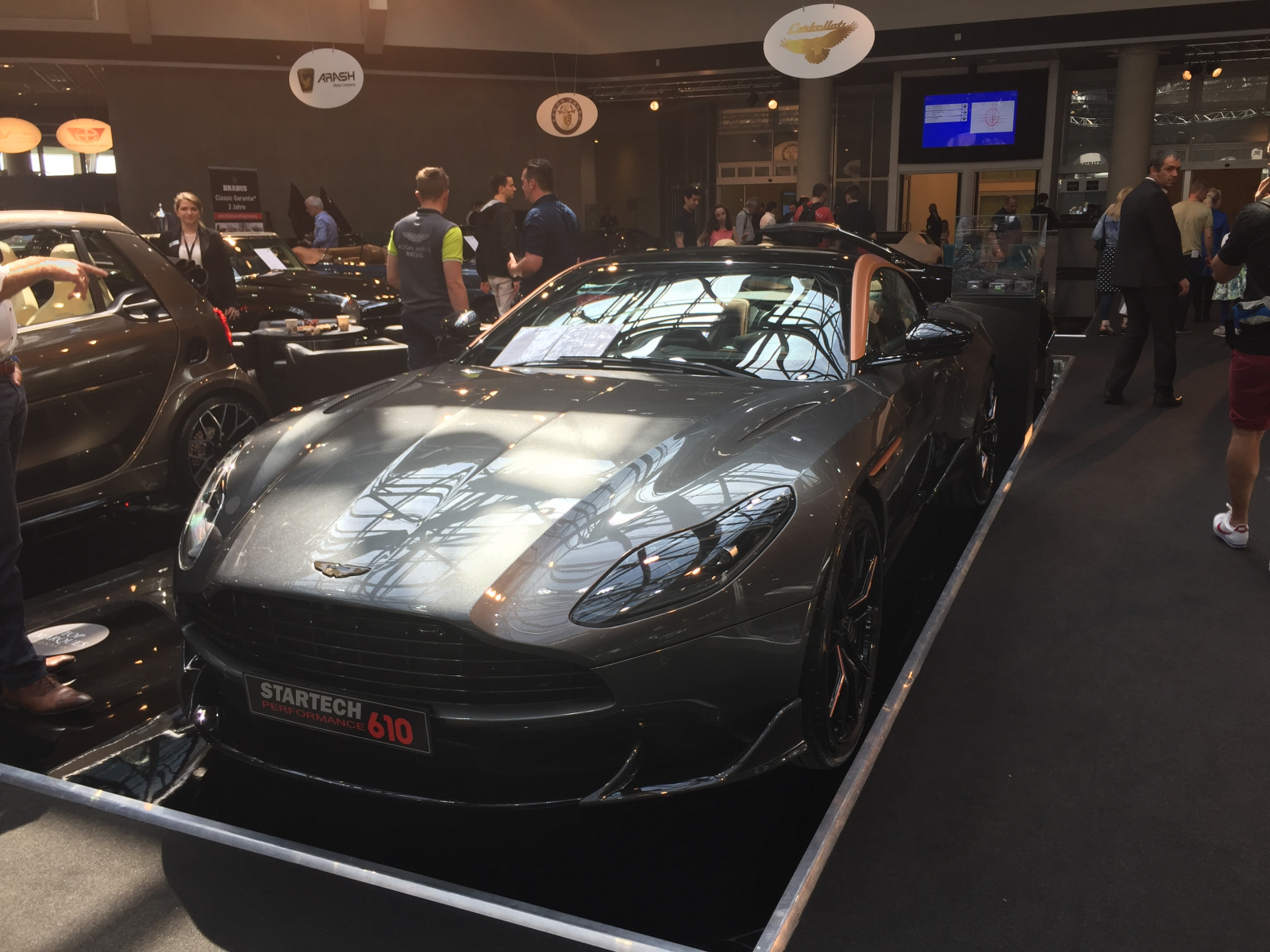 Visite du salon Top Marques 2018 à Monaco