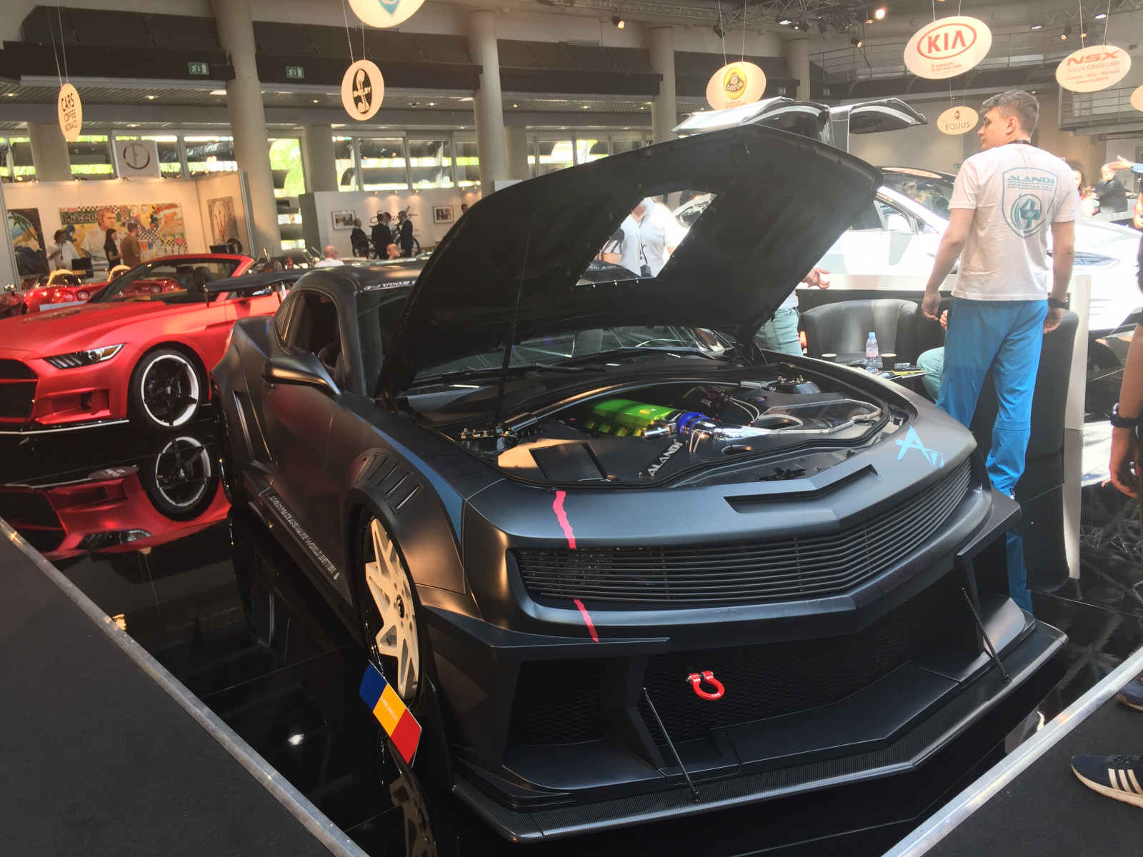 Visite du salon Top Marques 2018 à Monaco