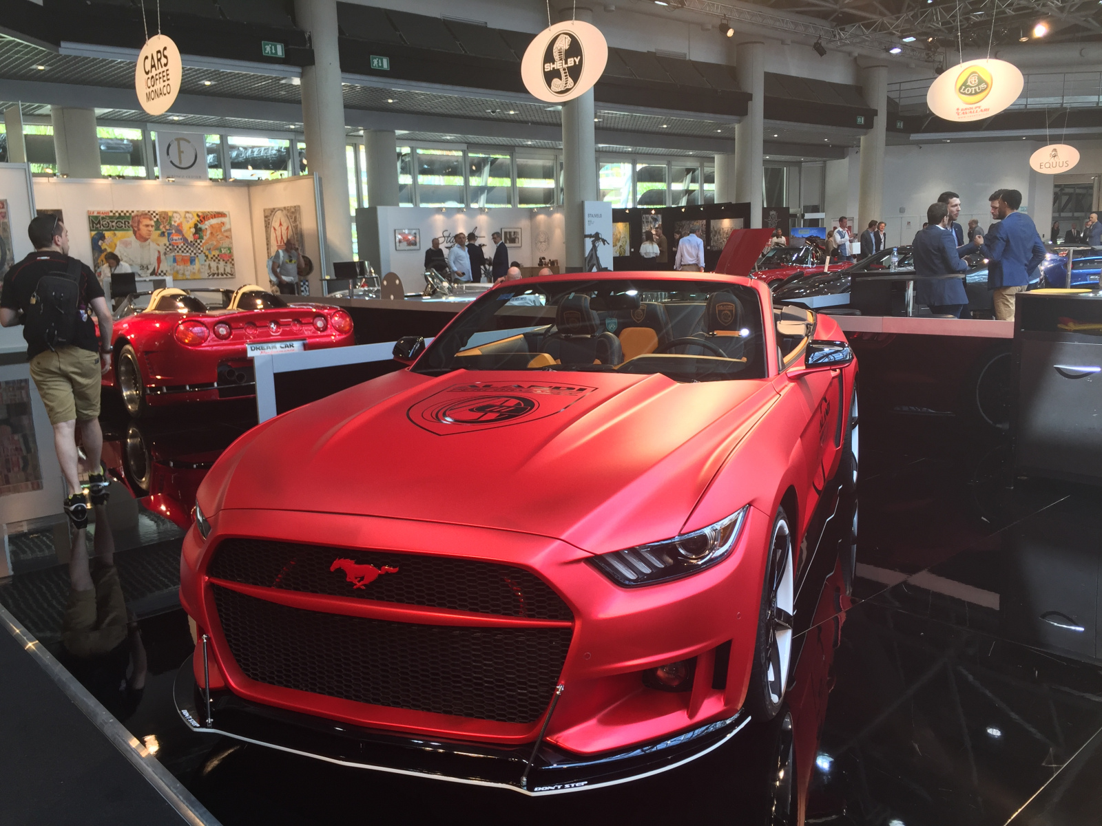 Visite du salon Top Marques 2018 à Monaco