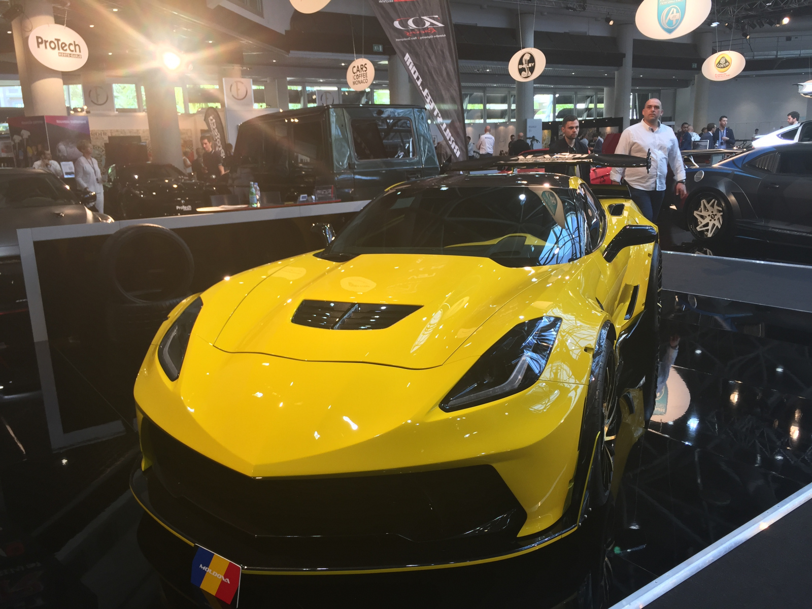 Visite du salon Top Marques 2018 à Monaco