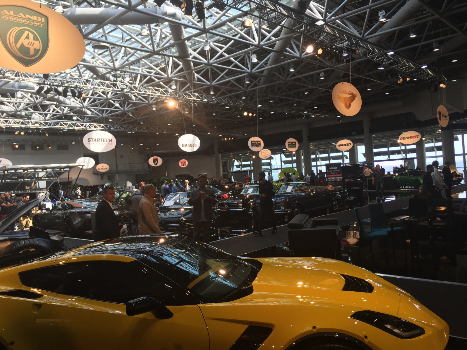 Visite du salon Top Marques 2018 à Monaco