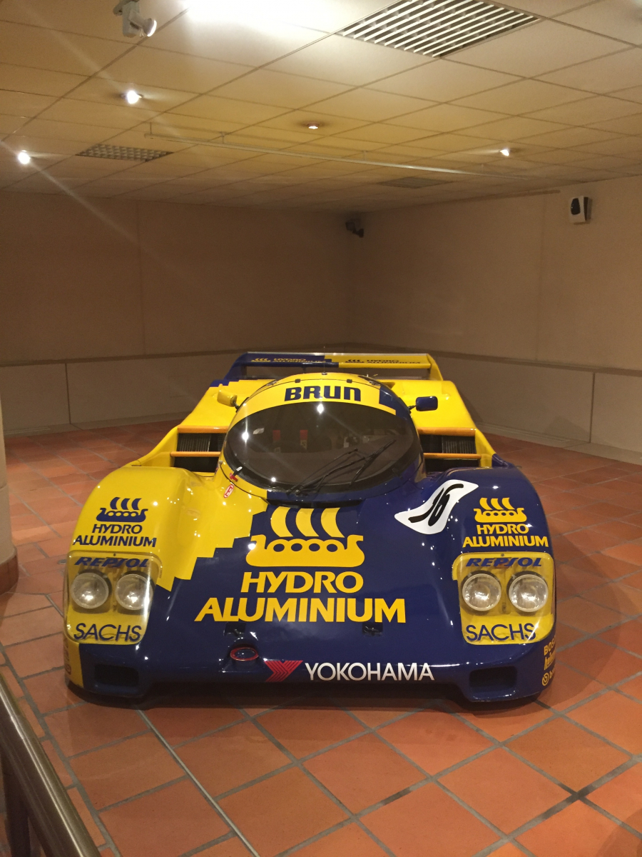 Visite de la collection des voitures du Prince de Monaco.