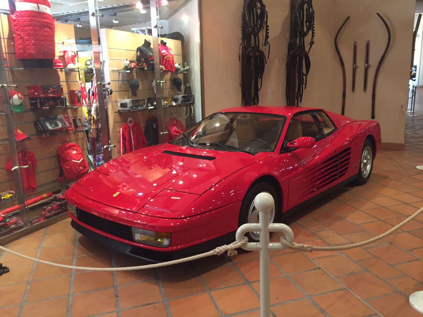 Visite de la collection des voitures du Prince de Monaco.