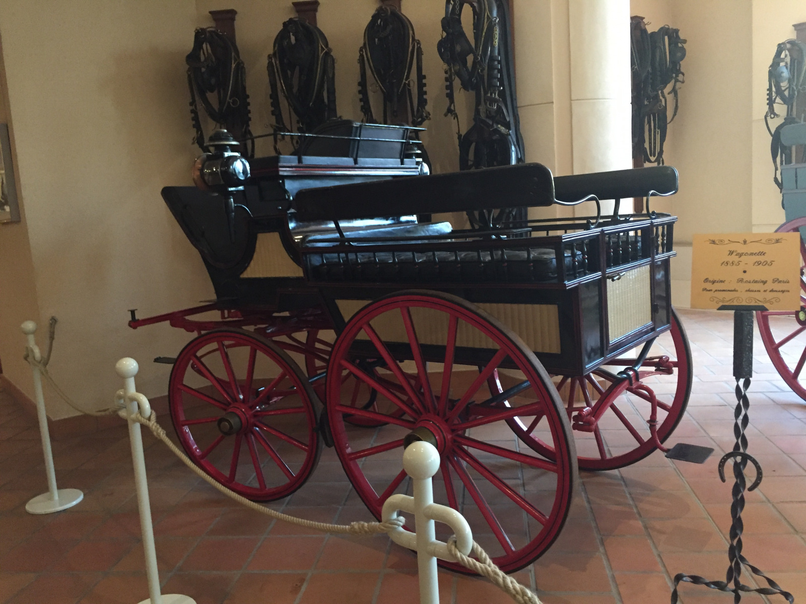 Visite de la collection des voitures du Prince de Monaco.