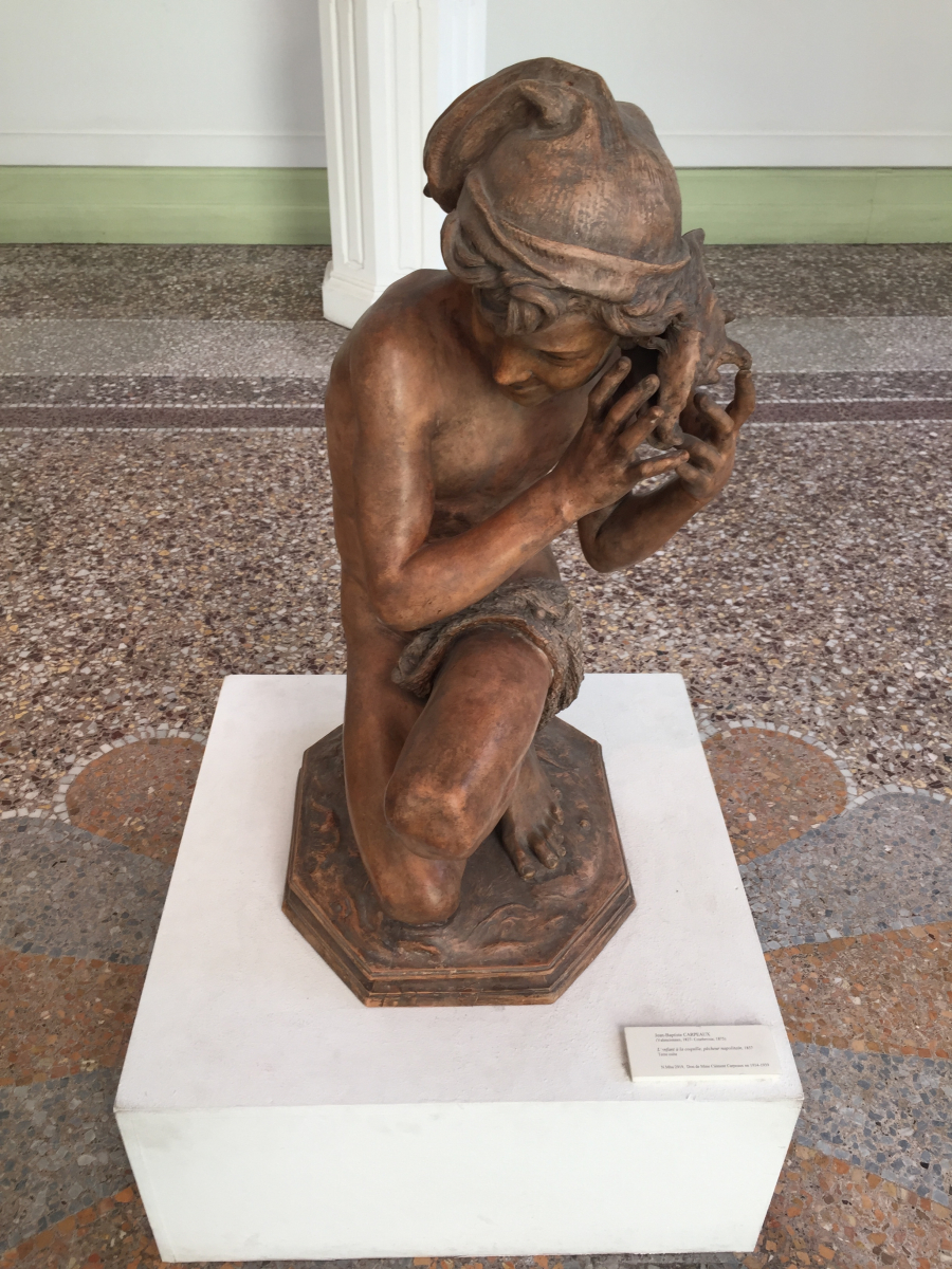 Visite du musée des Beaux Arts de Nice.