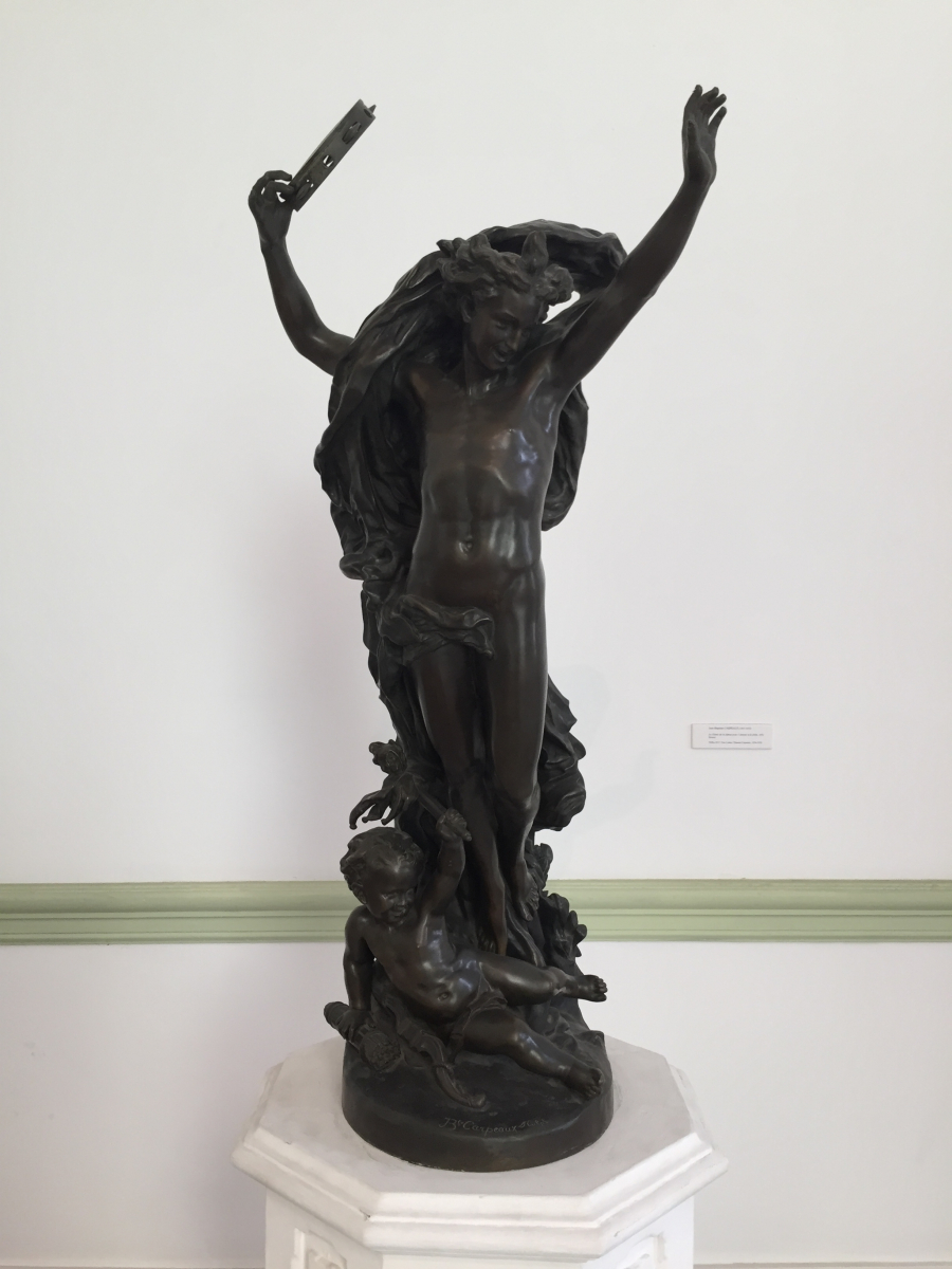 Visite du musée des Beaux Arts de Nice.
