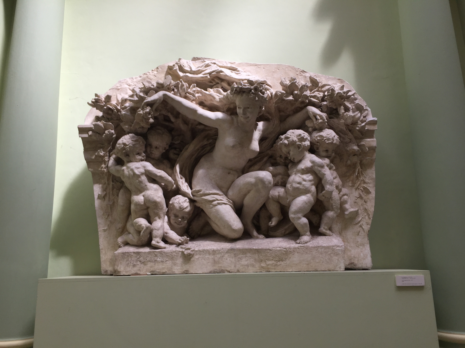Visite du musée des Beaux Arts de Nice.