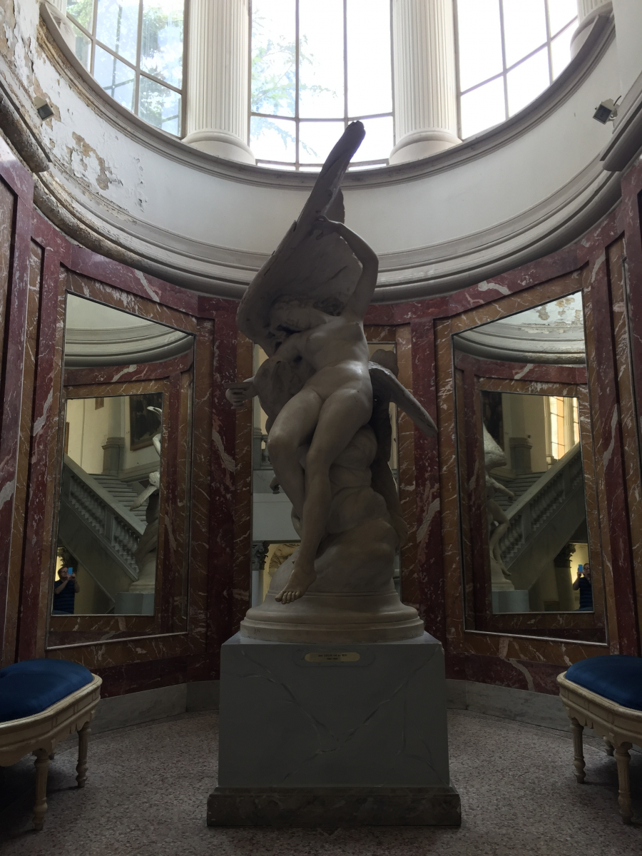 Visite du musée des Beaux Arts de Nice.