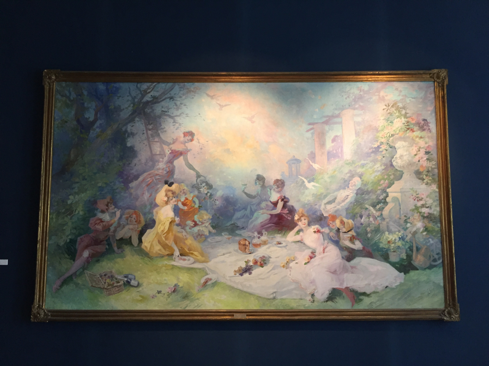 Visite du musée des Beaux Arts de Nice.