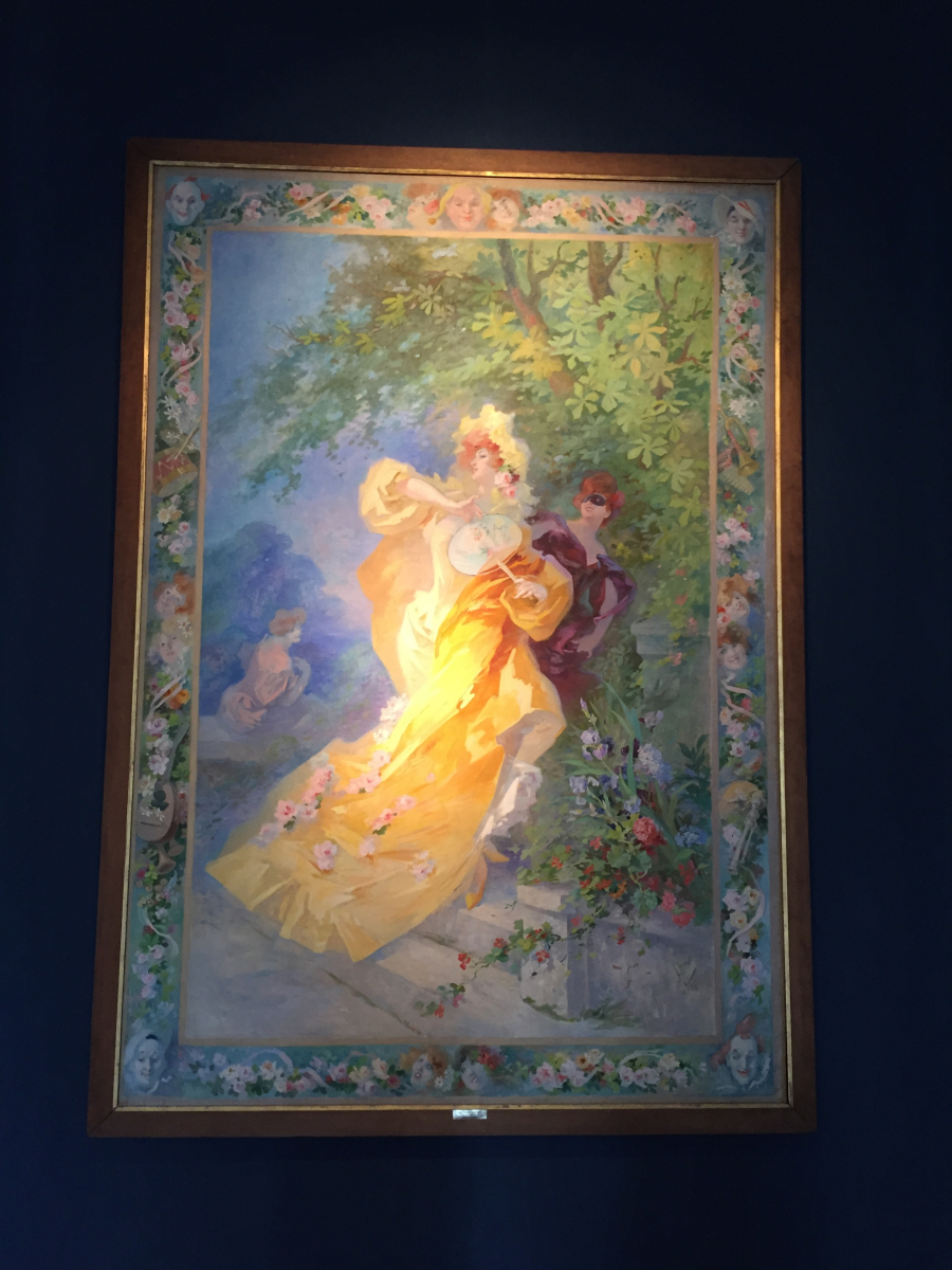 Visite du musée des Beaux Arts de Nice.