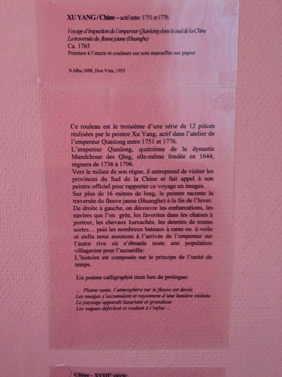 Visite du musée des Beaux Arts de Nice.