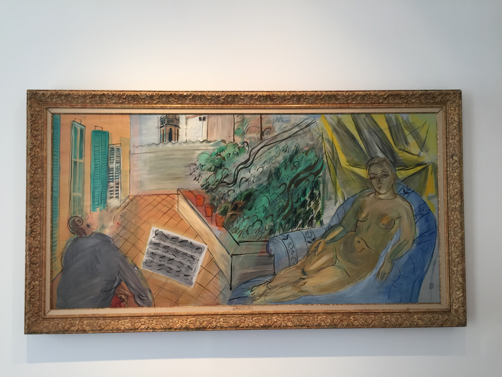 Visite du musée des Beaux Arts de Nice.