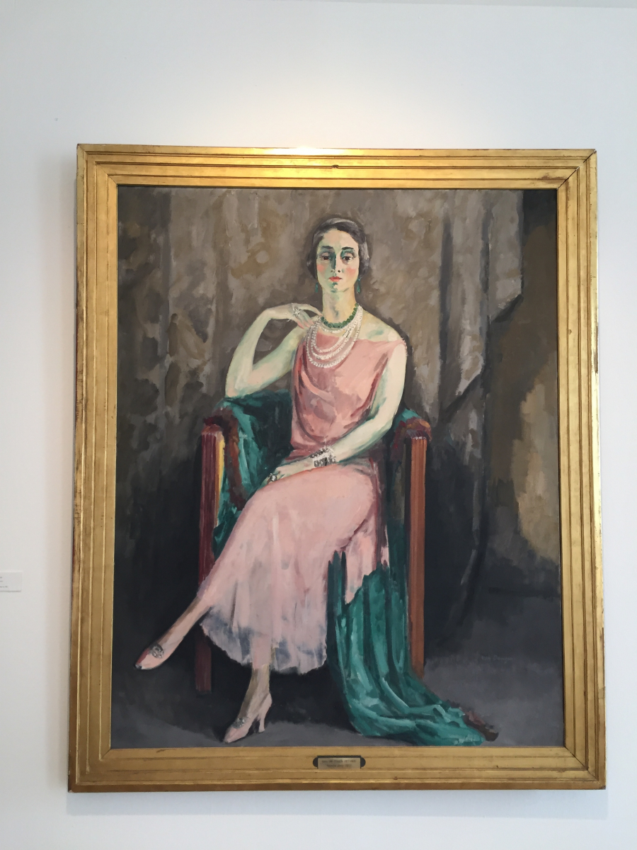 Visite du musée des Beaux Arts de Nice.