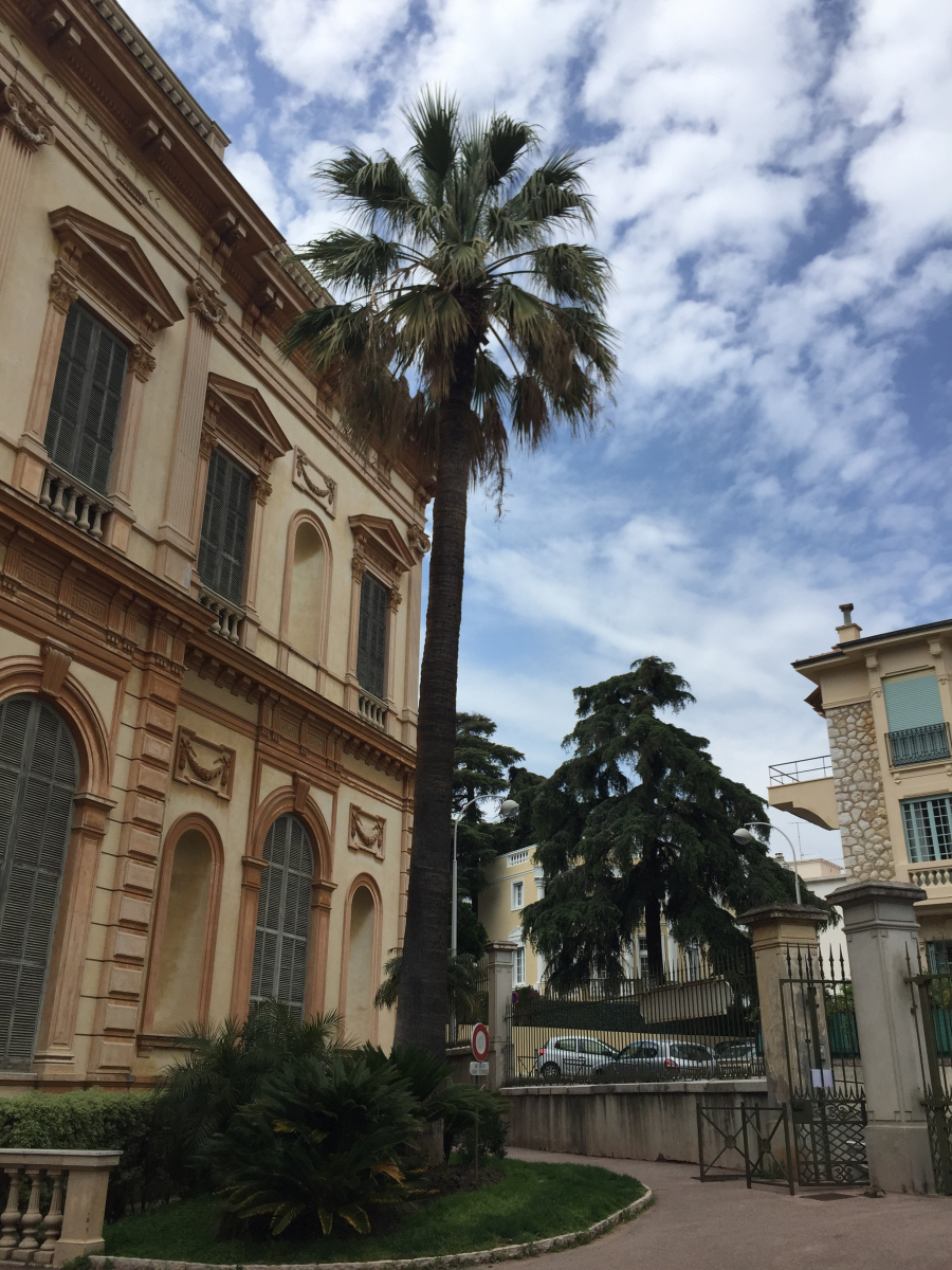 Visite du musée des Beaux Arts de Nice.