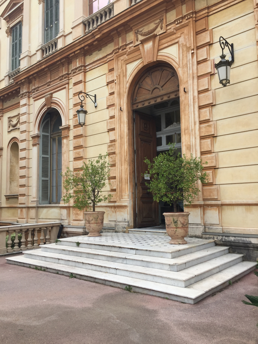 Visite du musée des Beaux Arts de Nice.