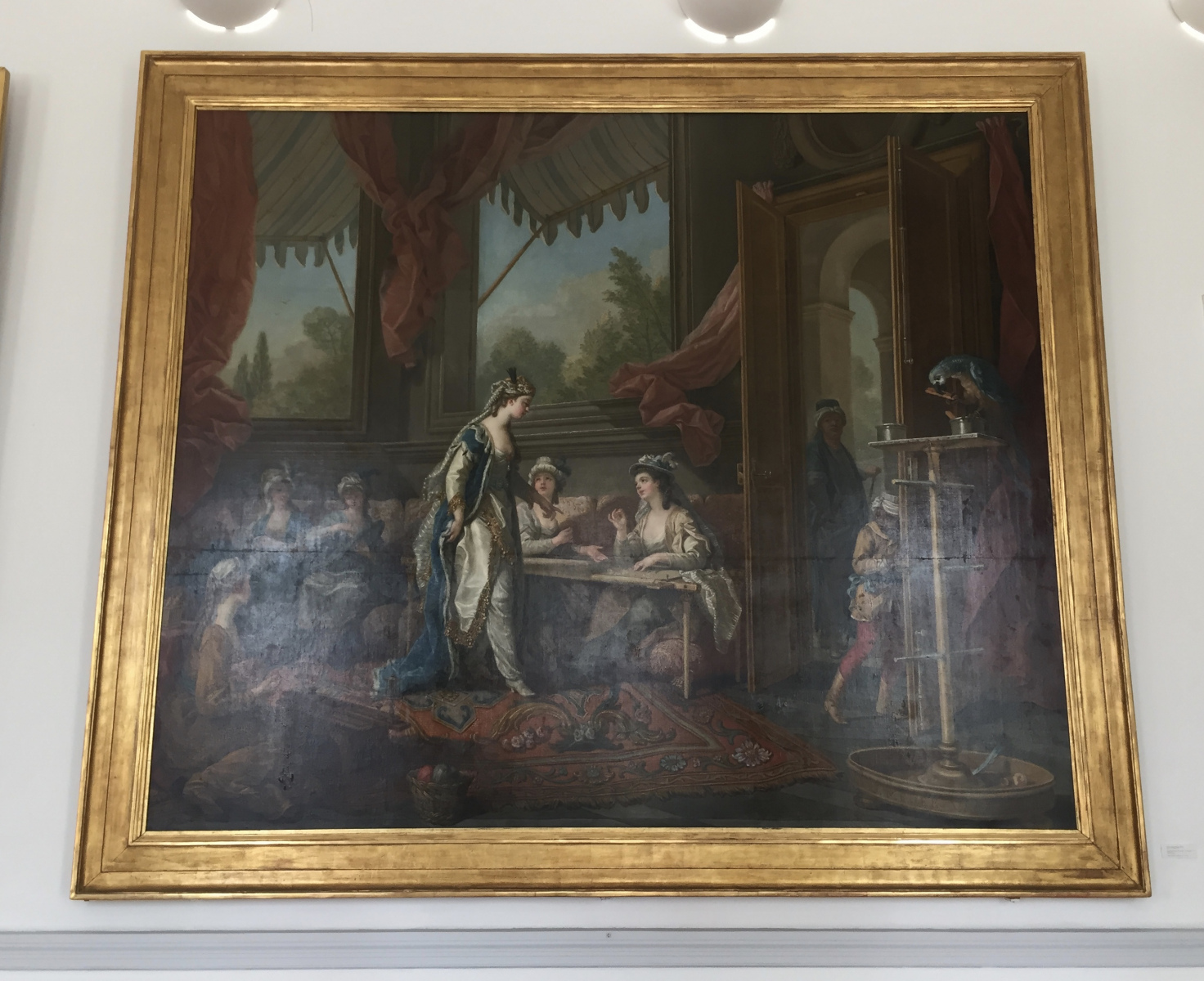 Visite du musée des Beaux Arts de Nice.
