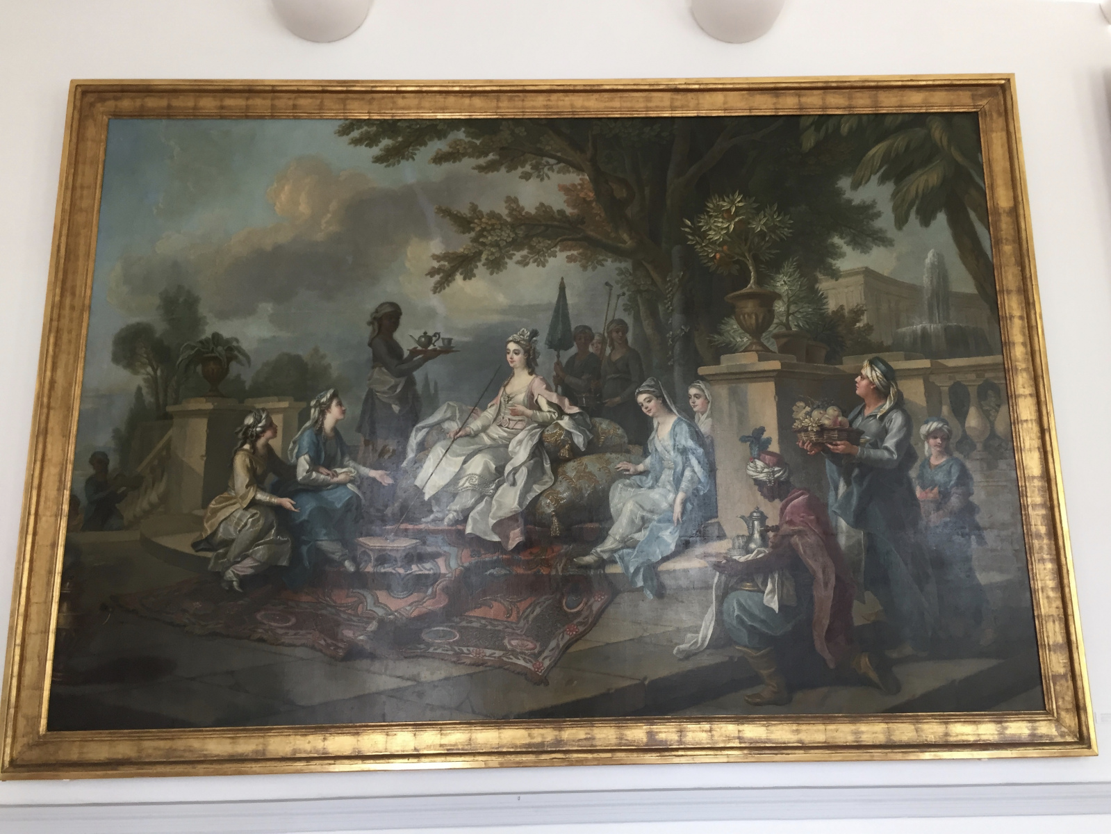 Visite du musée des Beaux Arts de Nice.