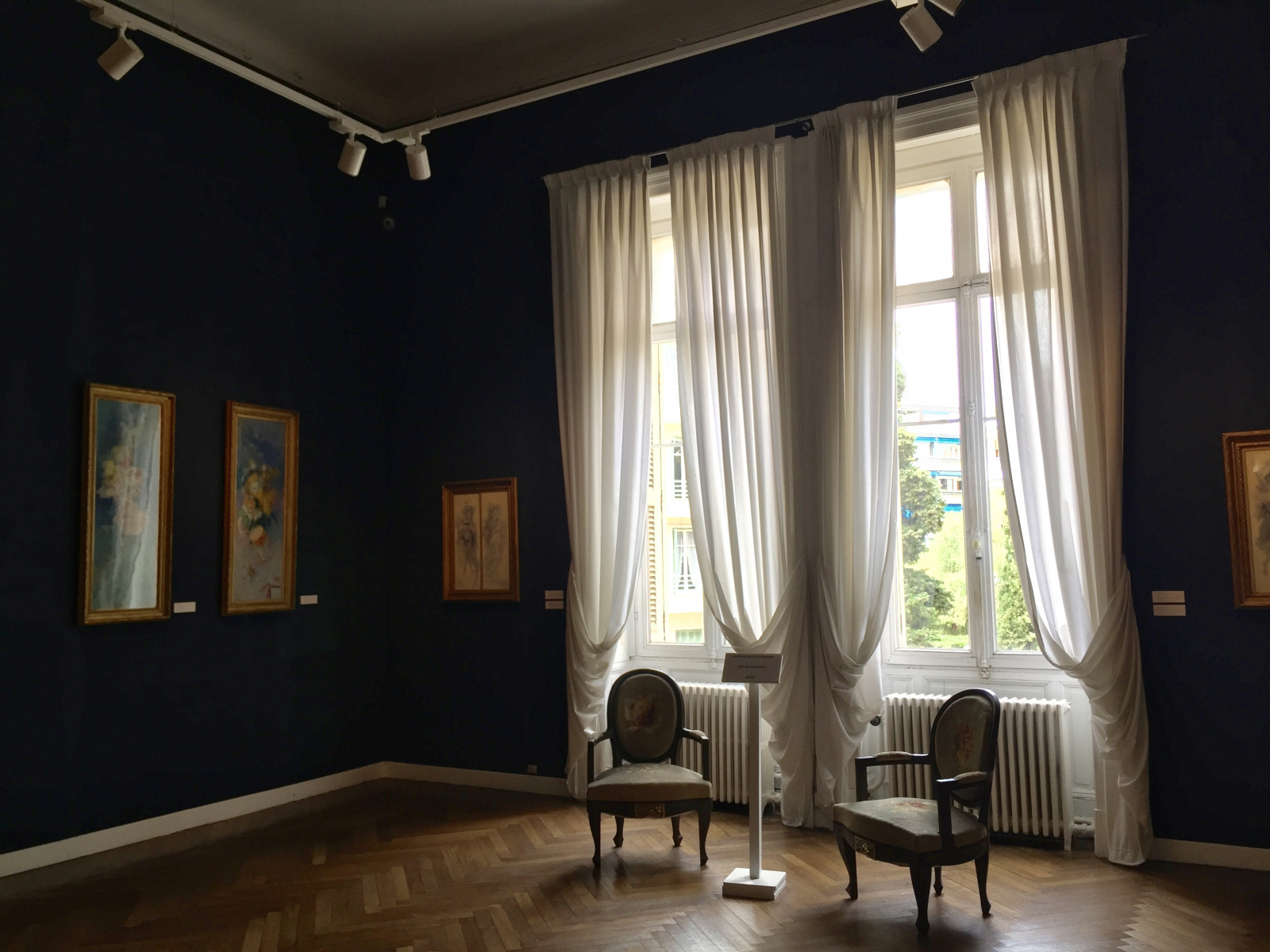 Visite du musée des Beaux Arts de Nice.