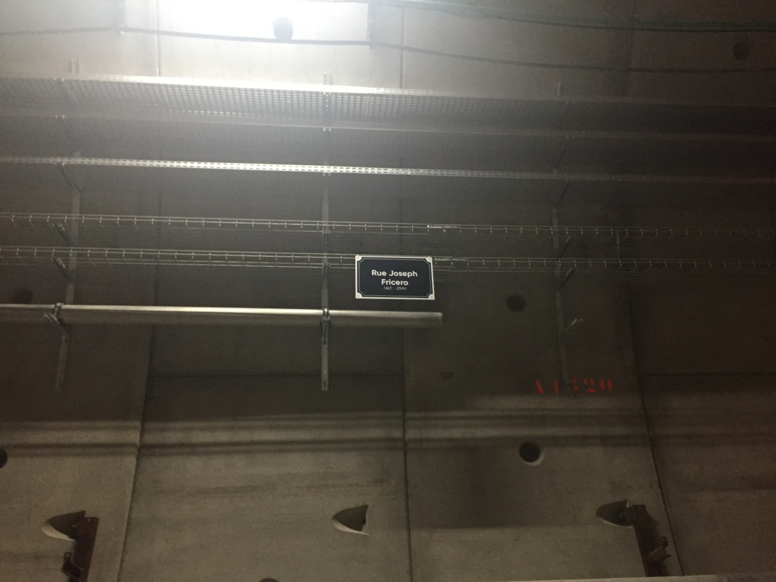 Visite du tunnel de la ligne 2 du tramway de Nice