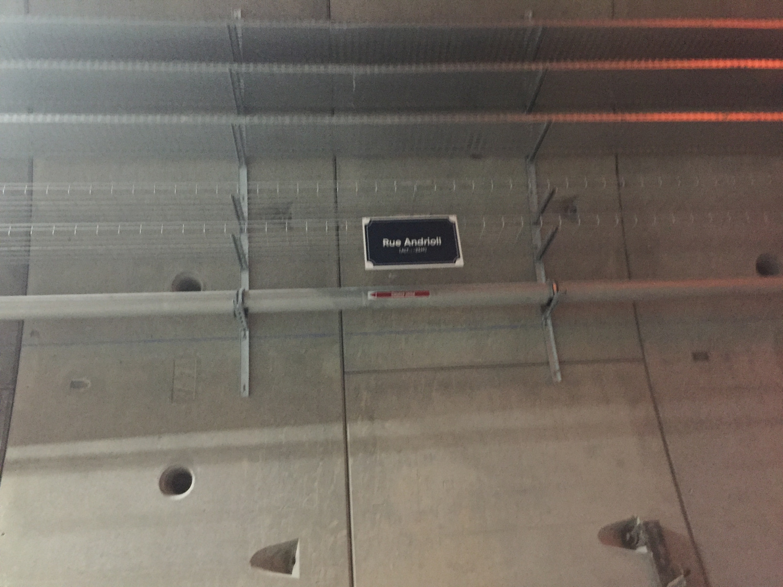 Visite du tunnel de la ligne 2 du tramway de Nice