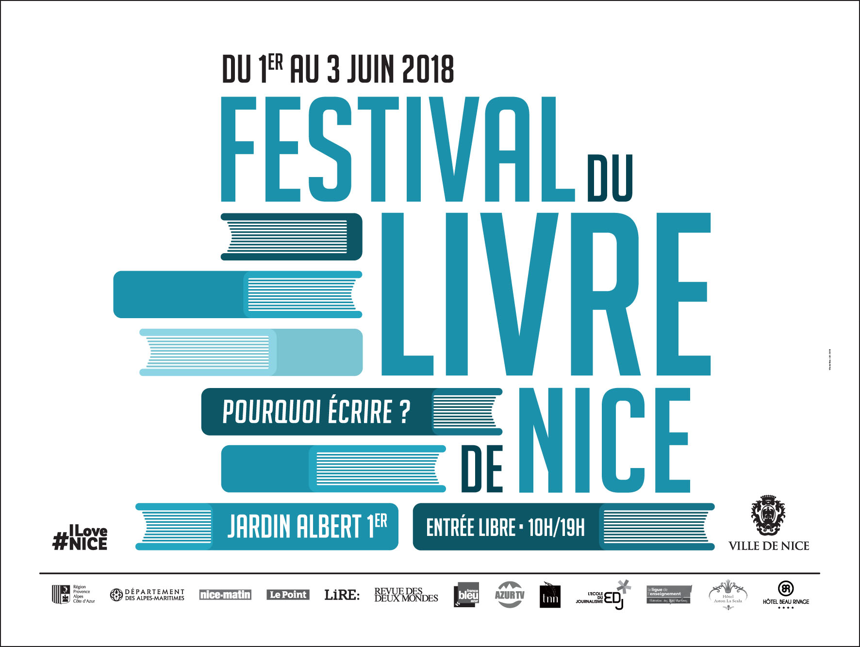 Ballade au festival du livre de Nice 2018