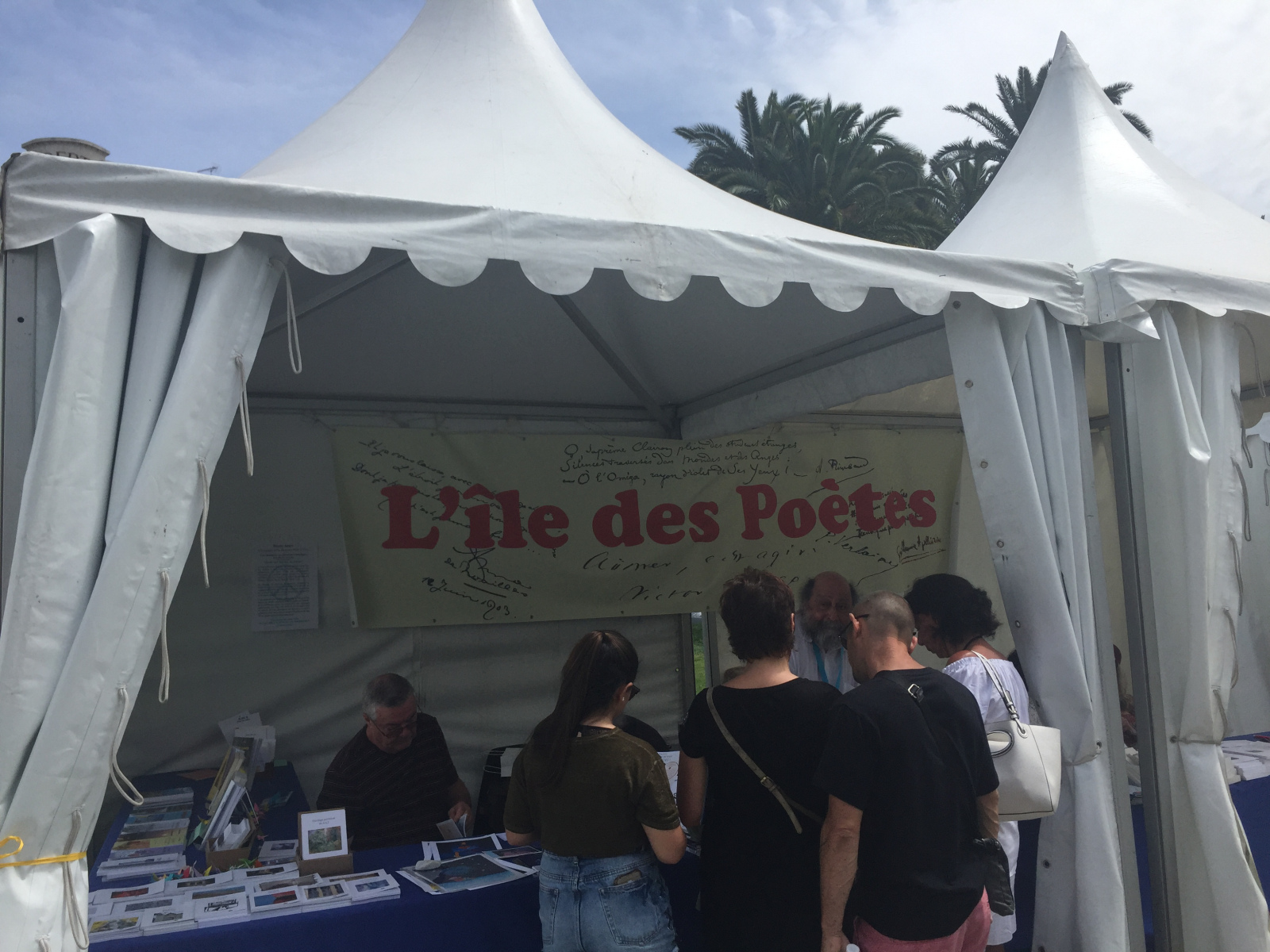 Ballade au festival du livre de Nice 2018