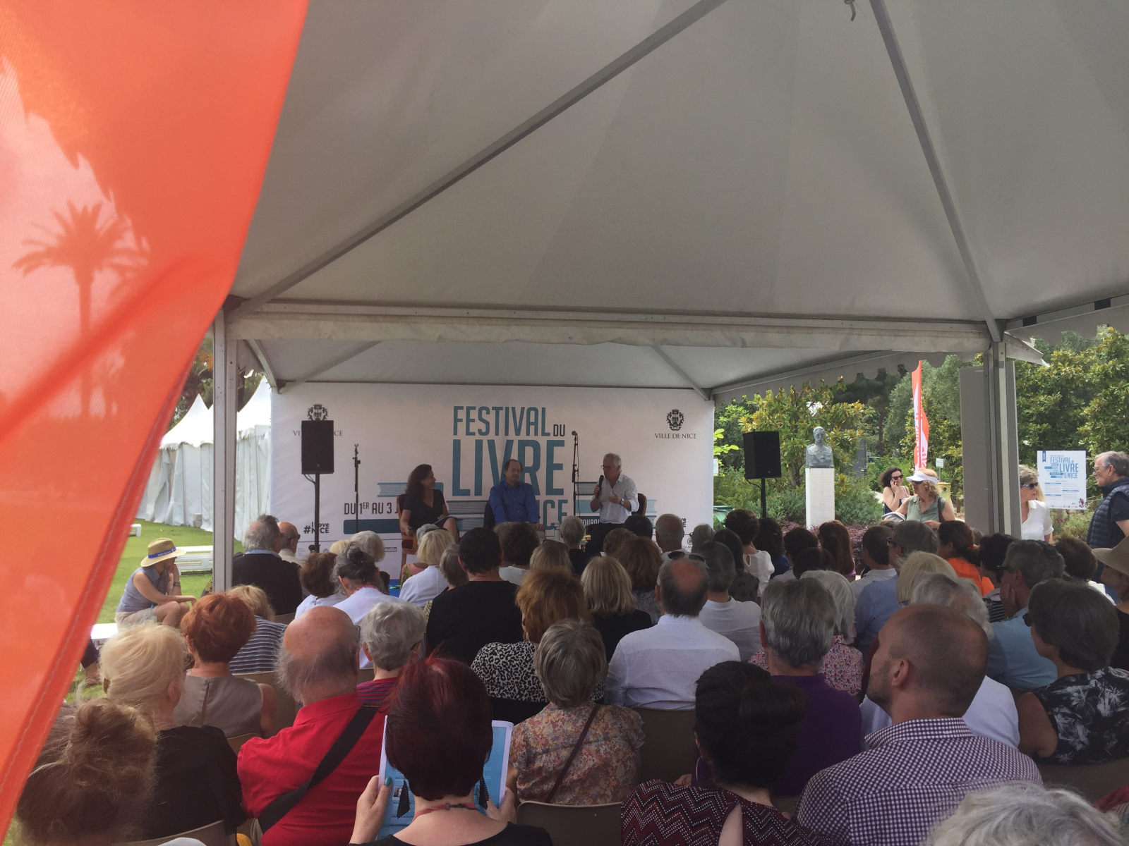 Ballade au festival du livre de Nice 2018