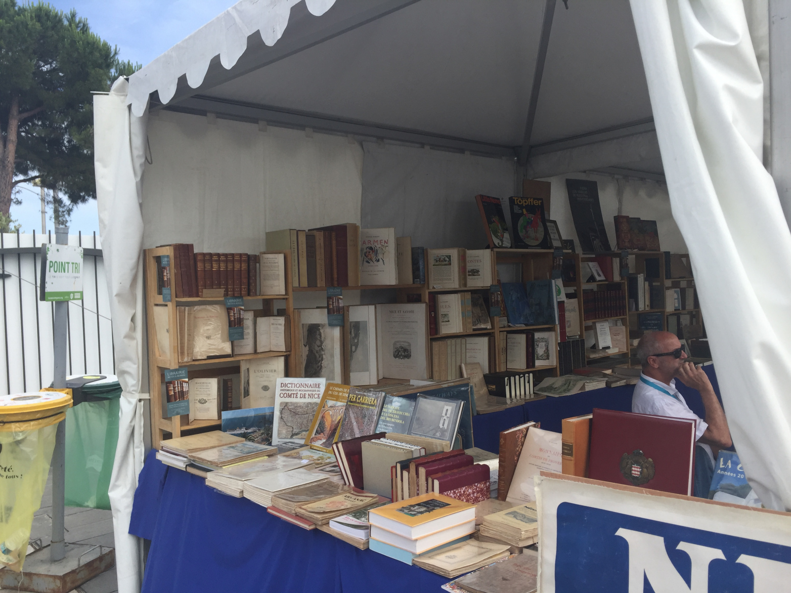 Ballade au festival du livre de Nice 2018