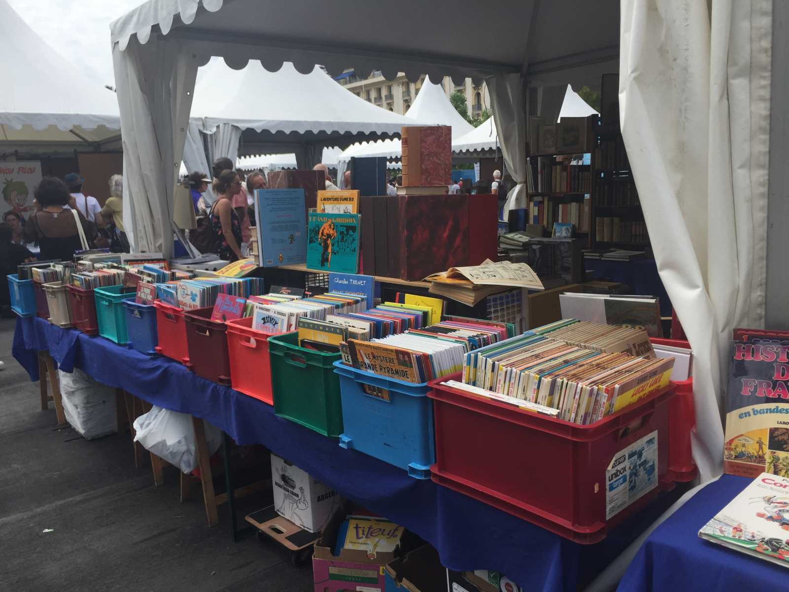 Ballade au festival du livre de Nice 2018