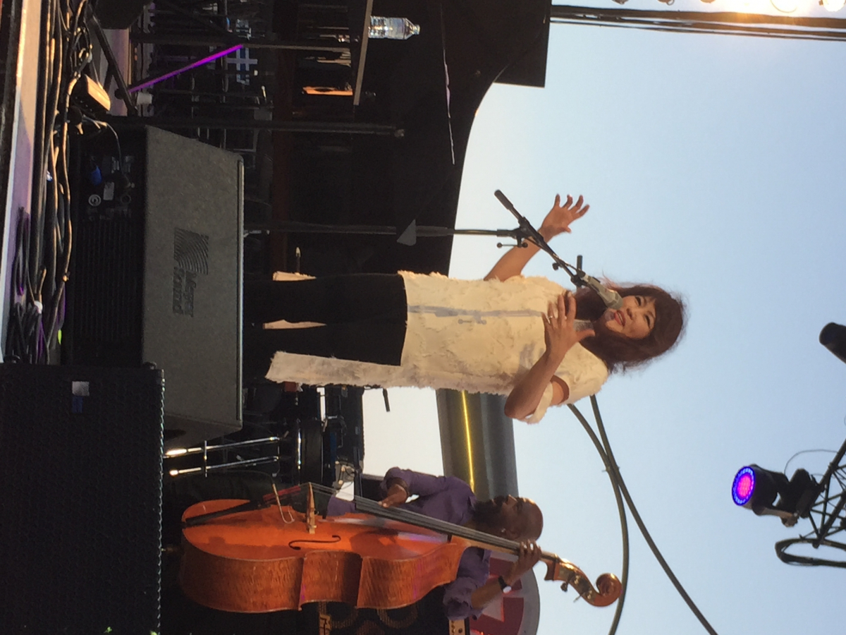 Concert de Youn Sun Nah à Antibes