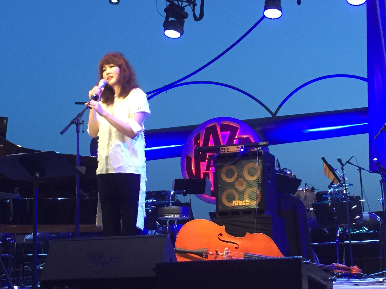 Concert de Youn Sun Nah à Antibes