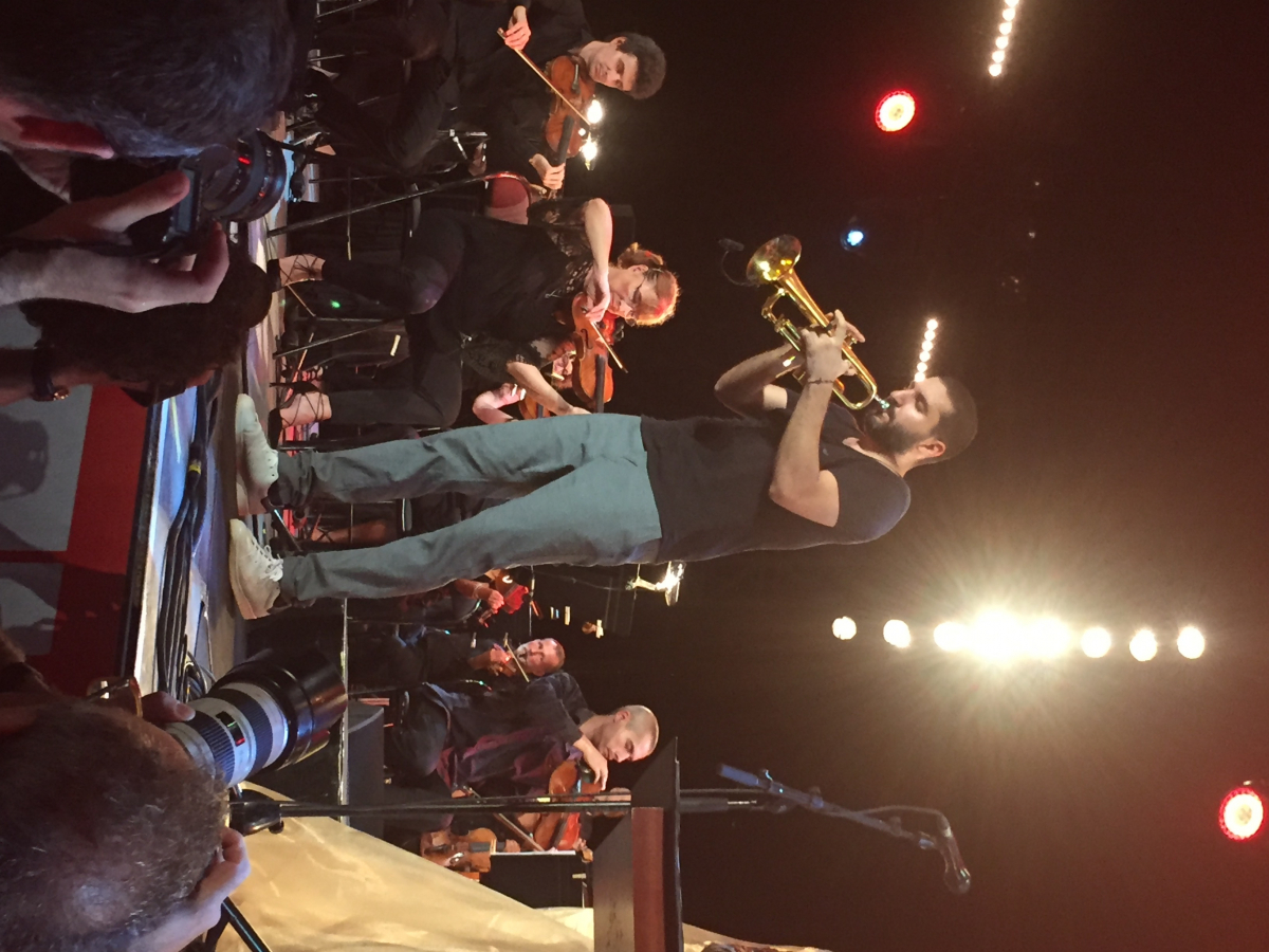 Concert d'Ibrahim Maalouf à Antibes
