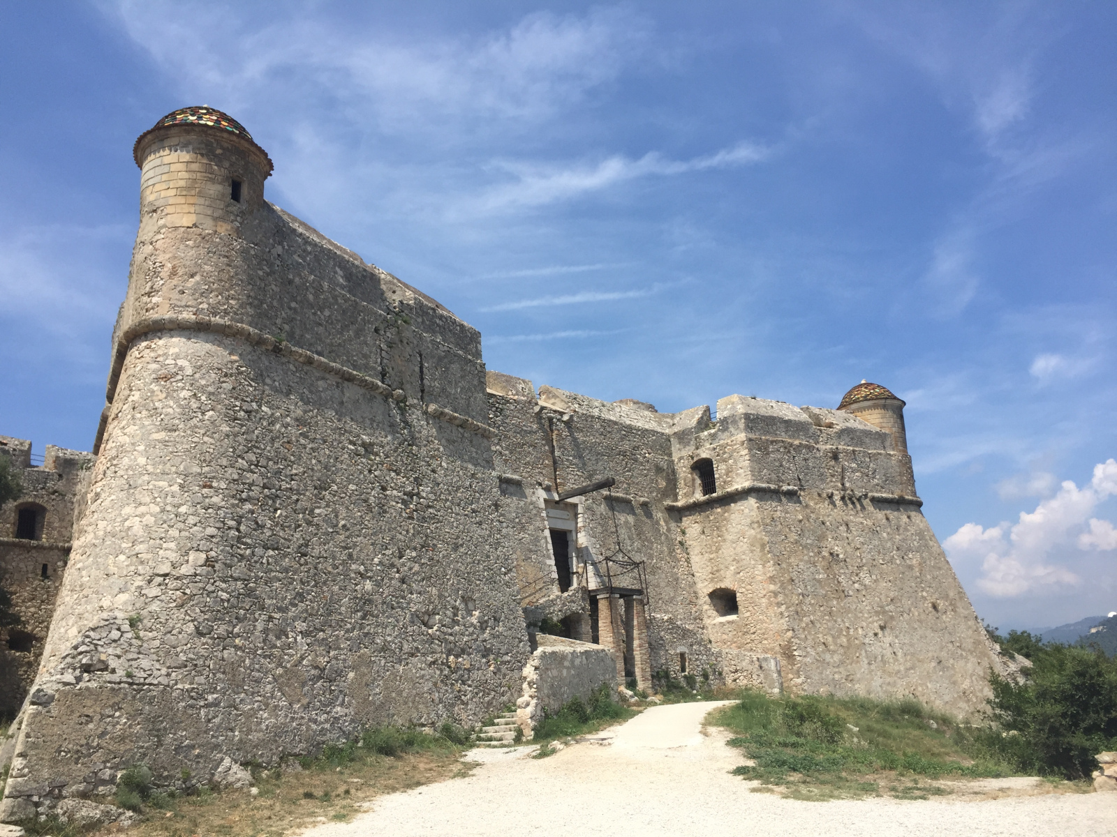 Visite du fort du mont Alban