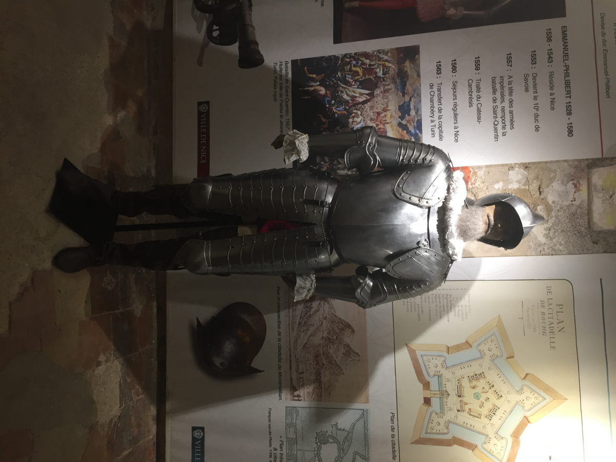 Visite du fort du mont Alban