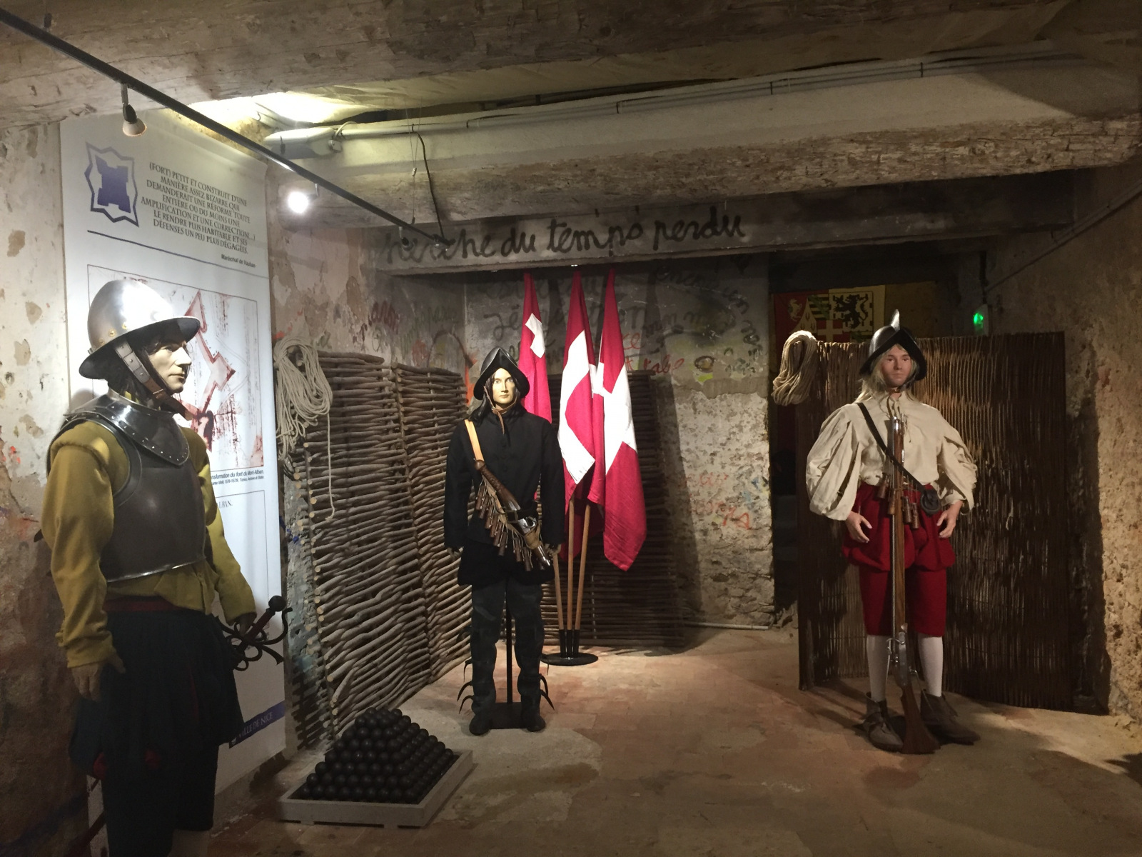Visite du fort du mont Alban
