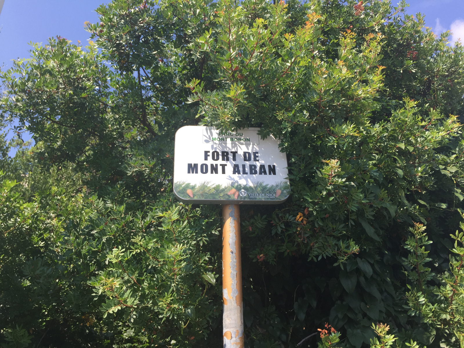 Visite du fort du mont Alban