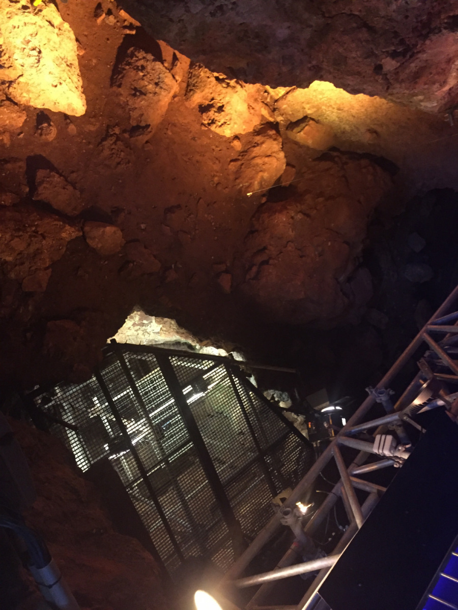 Visite de la grotte du Lazaret de Nice