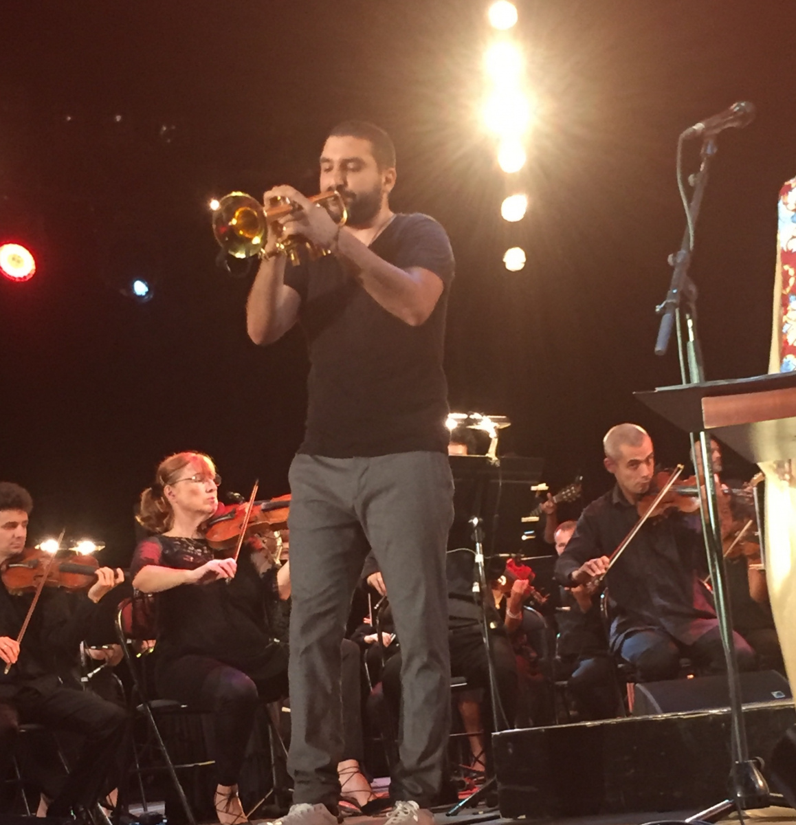 Concert d'Ibrahim Maalouf à Antibes
