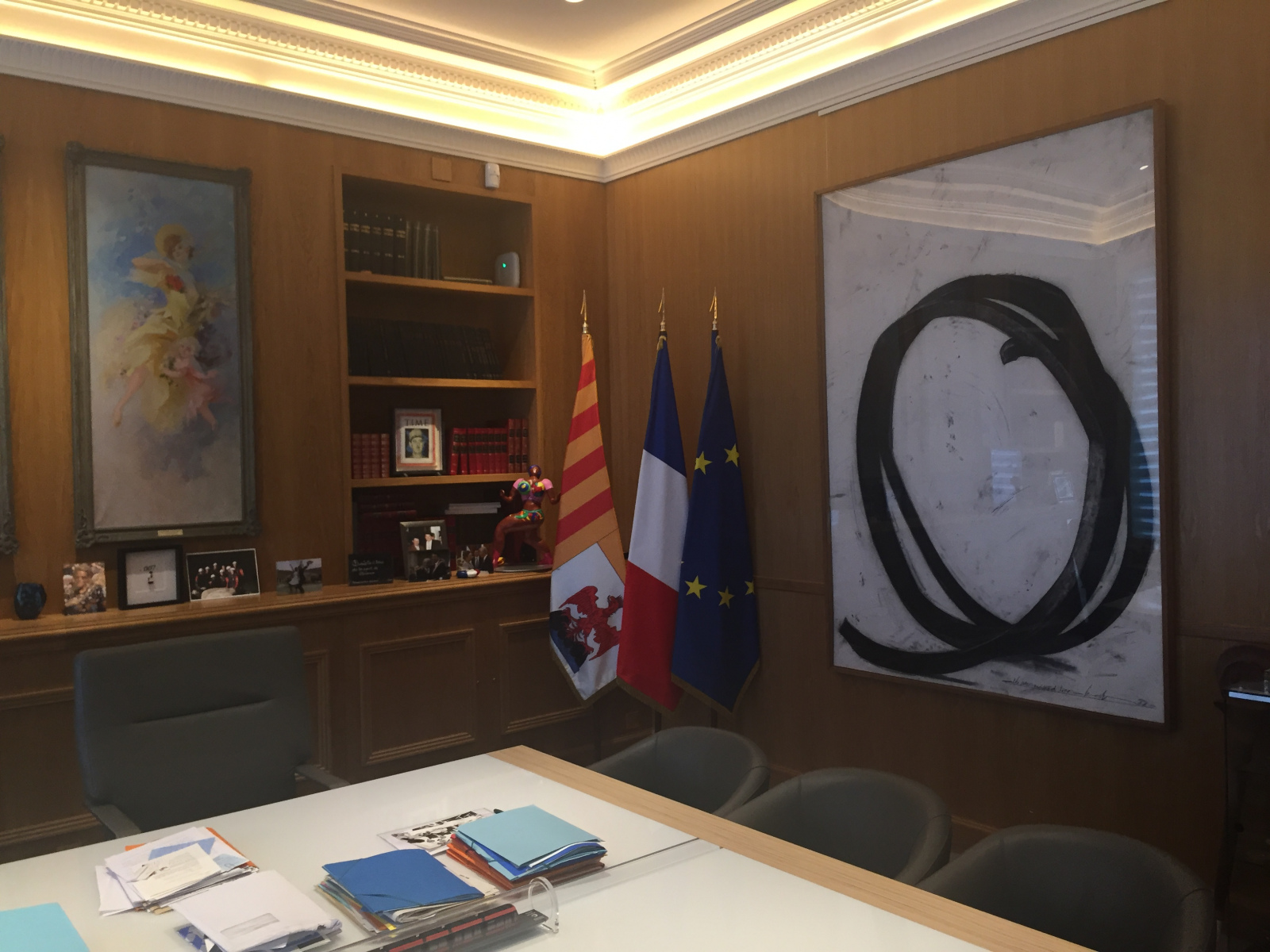 Visite de la mairie de Nice