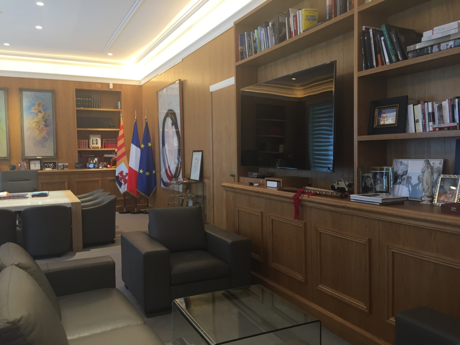 Visite de la mairie de Nice