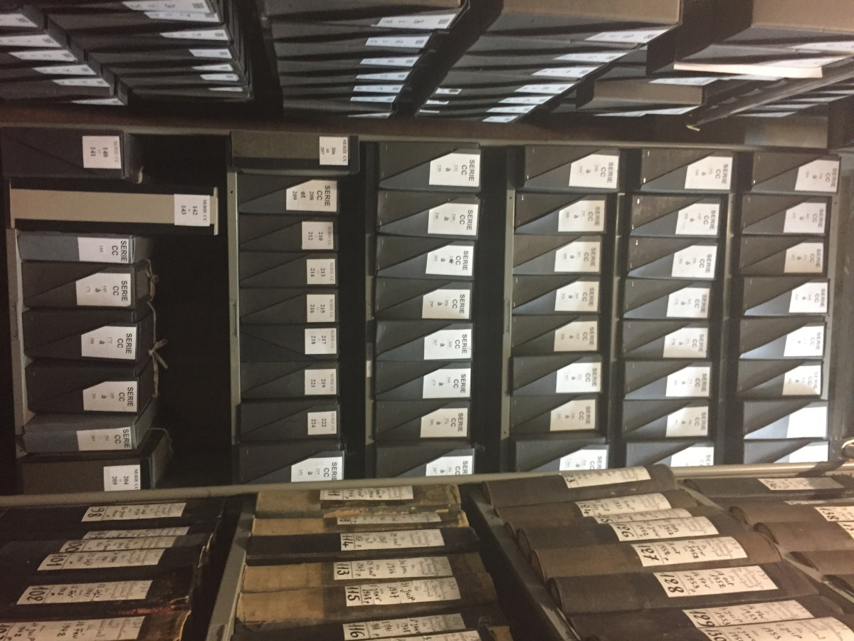 Visite des archives municipales de Nice