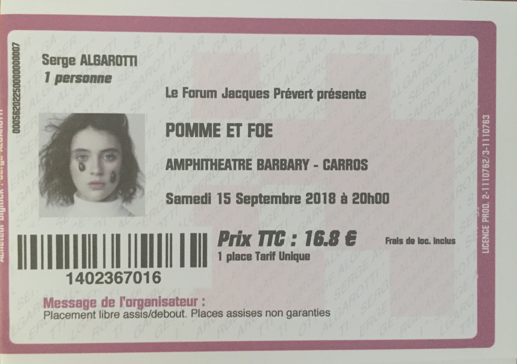 Concert de Pomme