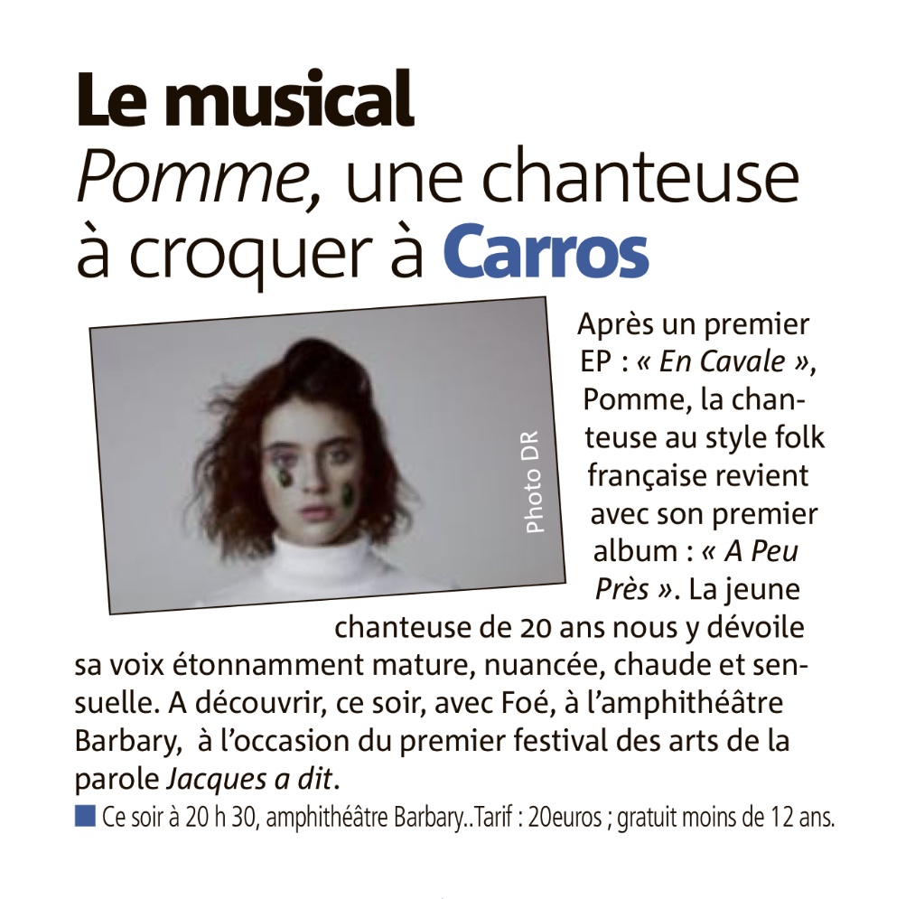 Concert de Pomme