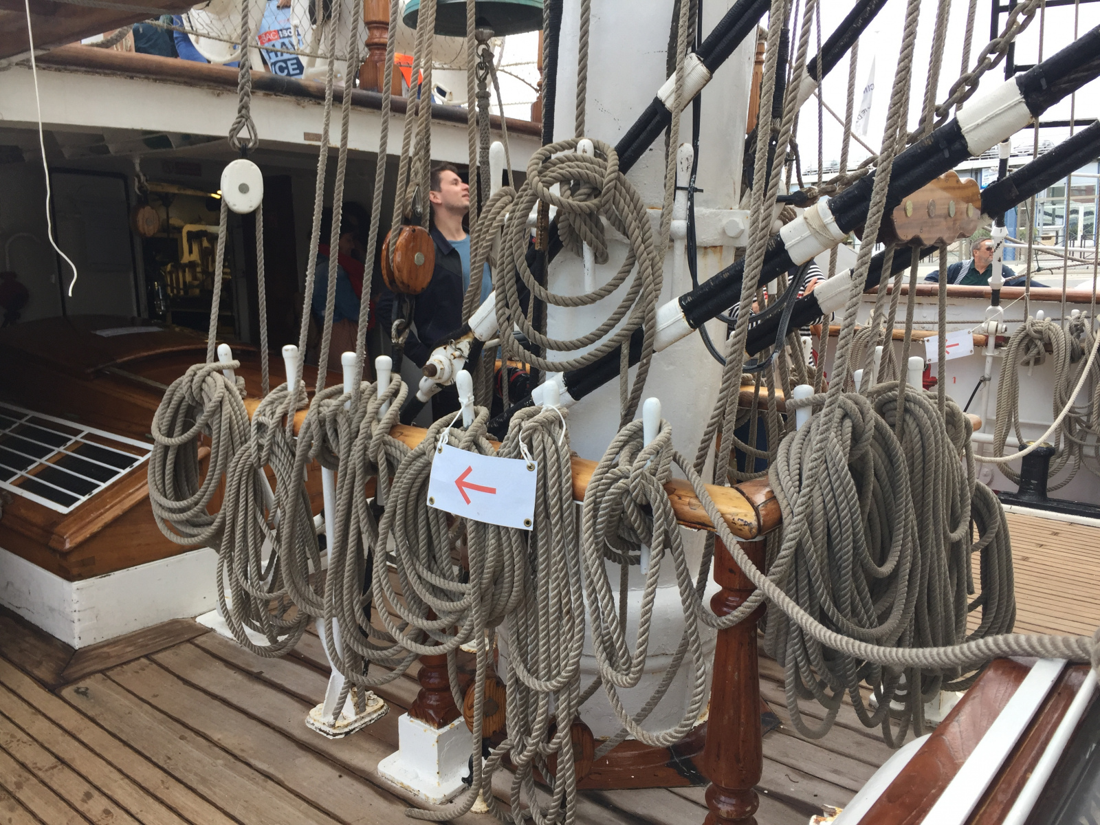 Visite du  Belem