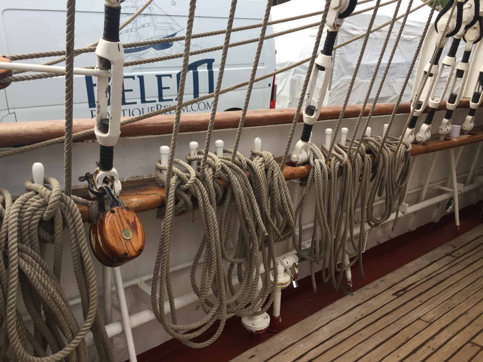 Visite du  Belem