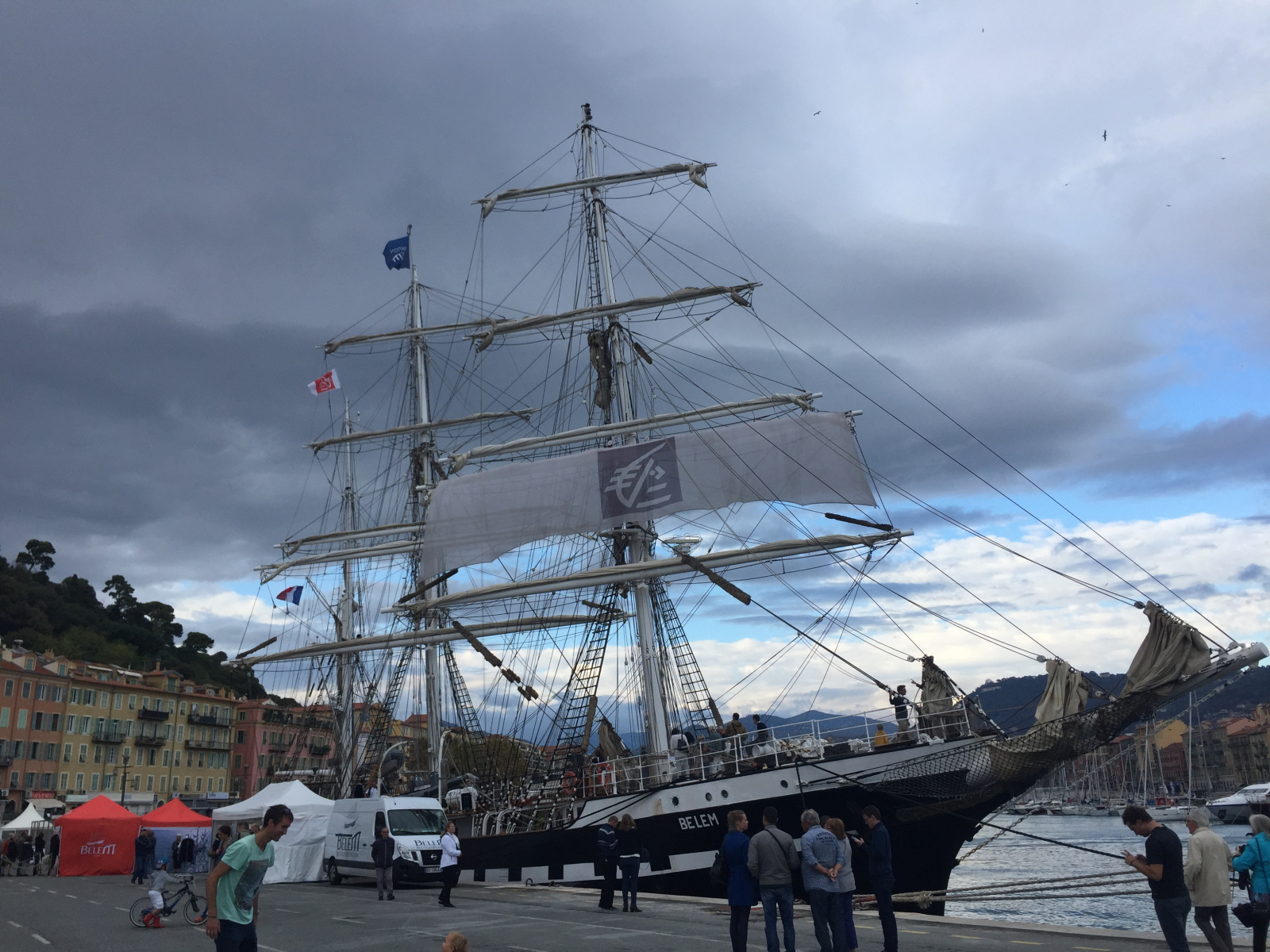 Visite du  Belem
