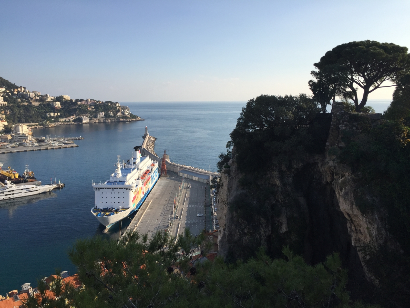 Ballade au château de Nice pour bien commencer l'année
