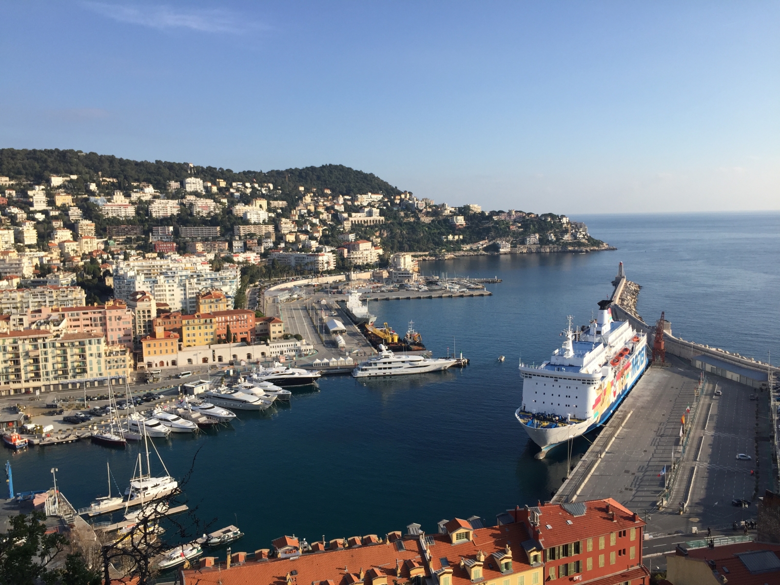 Ballade au château de Nice pour bien commencer l'année