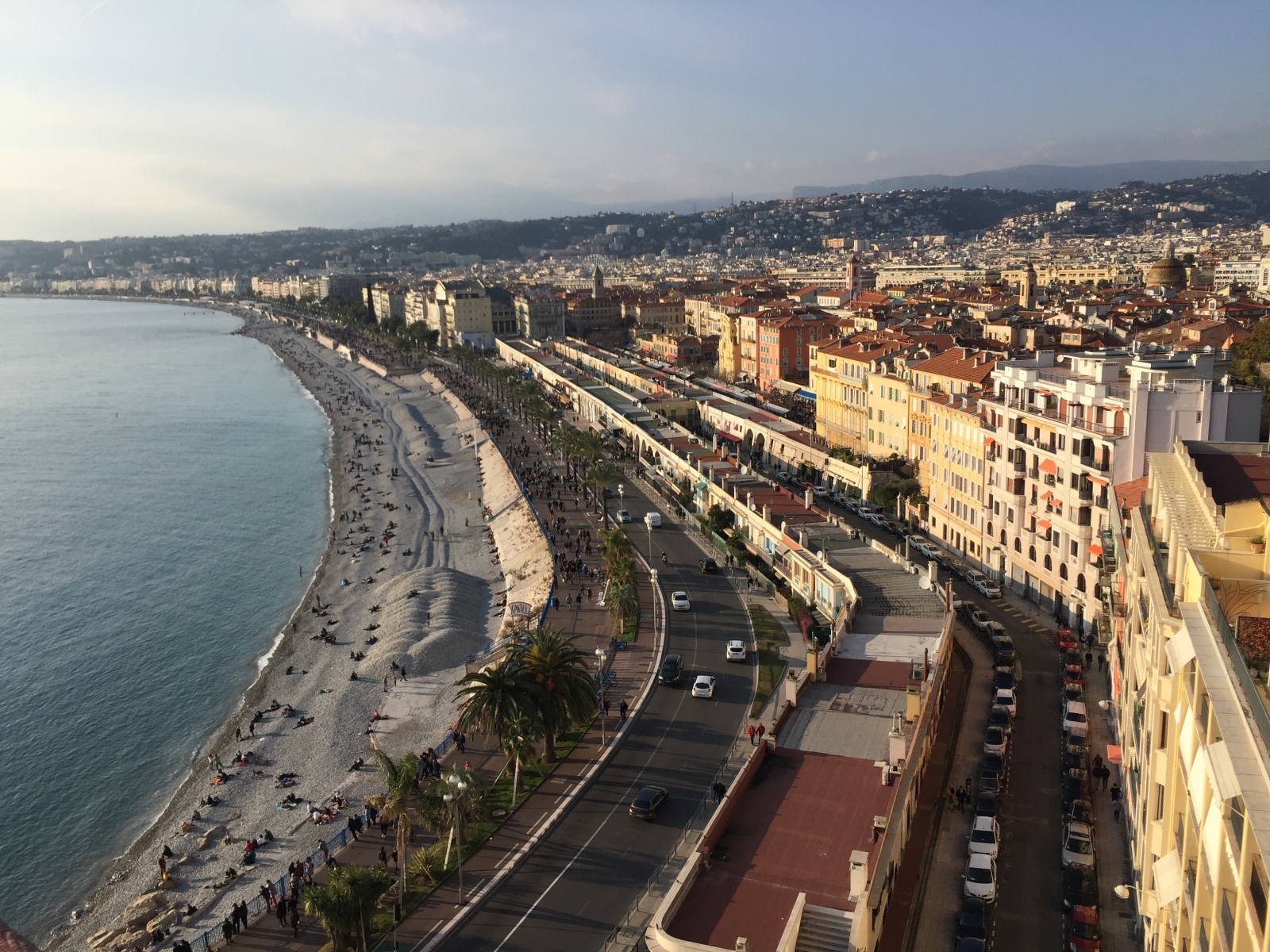 Ballade au château de Nice pour bien commencer l'année