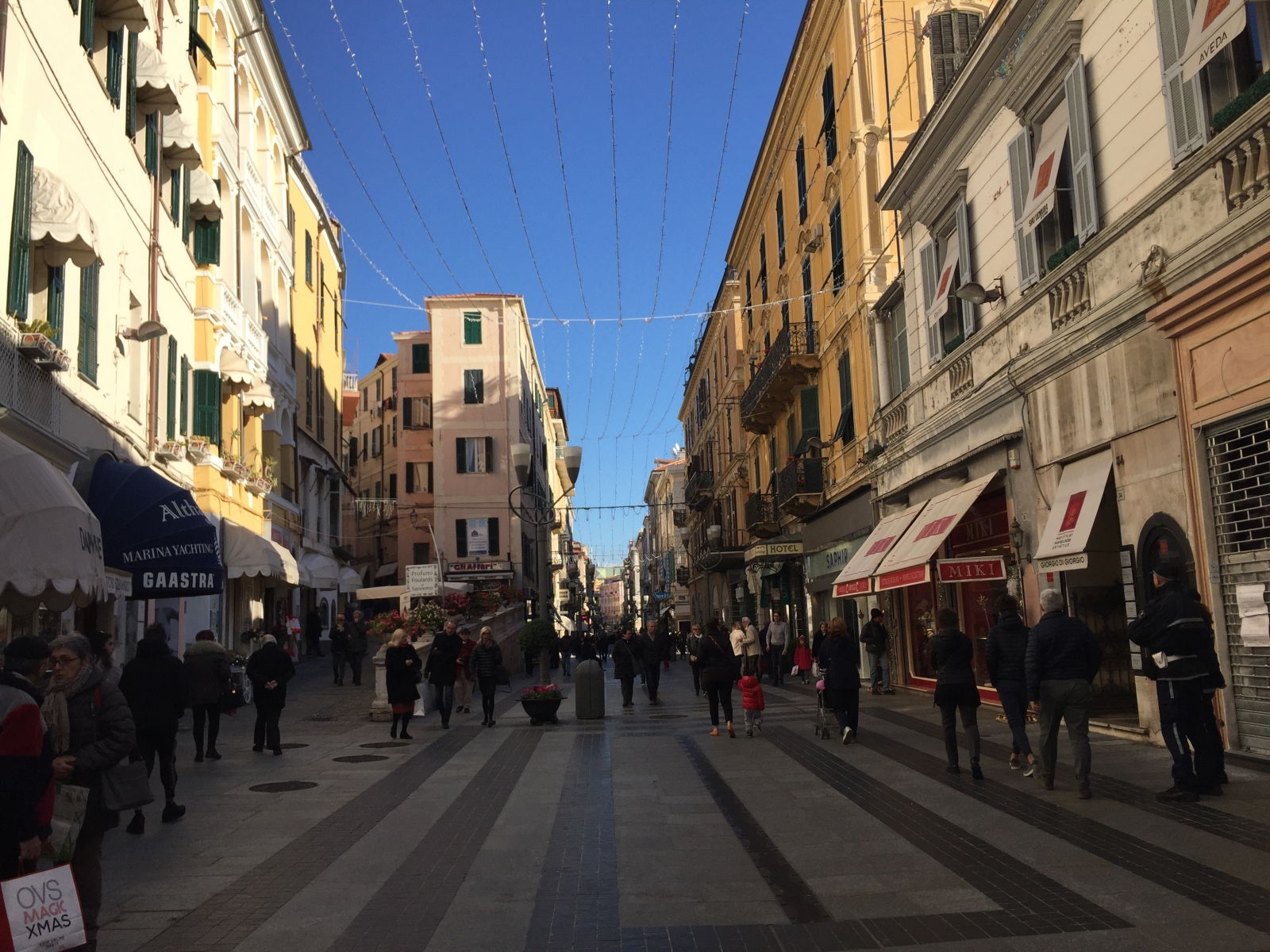 Ballade en Italie à San Remo